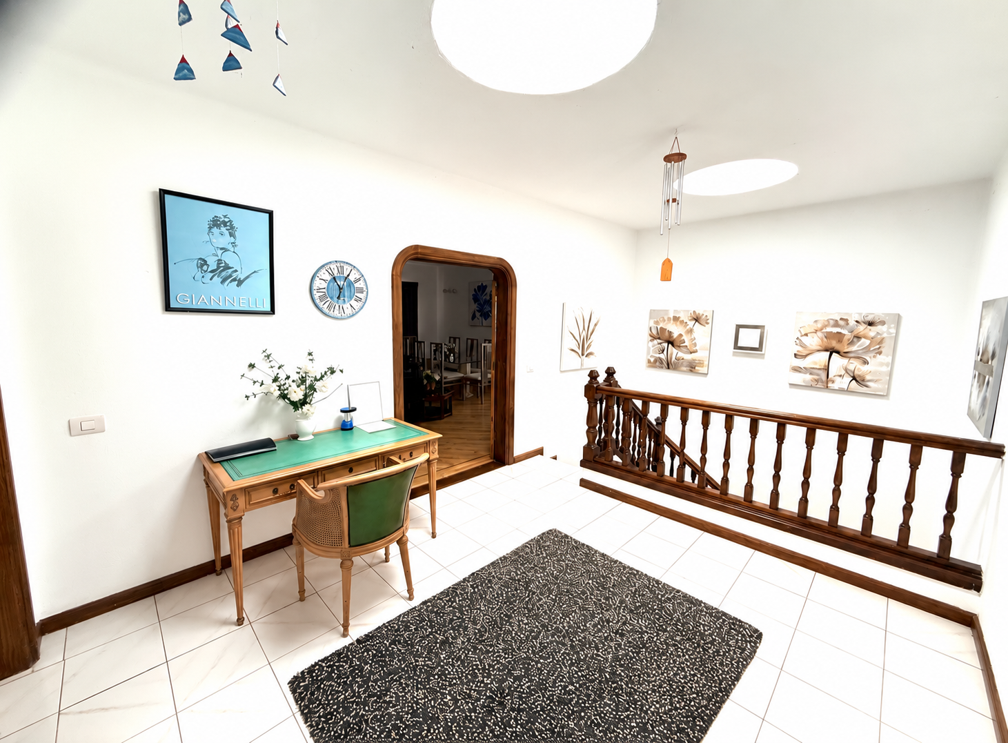 Upstairs landing
