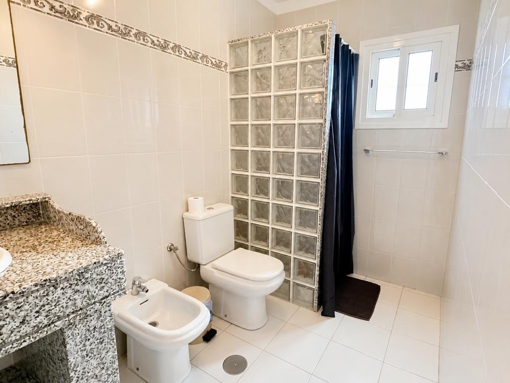 Bathroom with walk-in shower